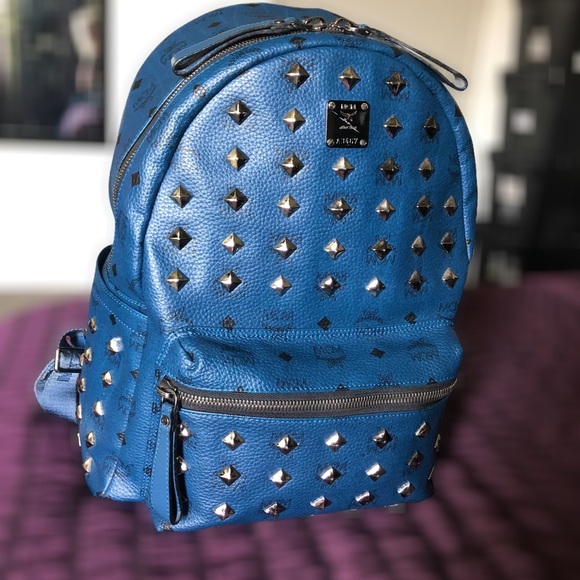 MCM Vintage Studded Stark Backpack - Picture 3 of 6